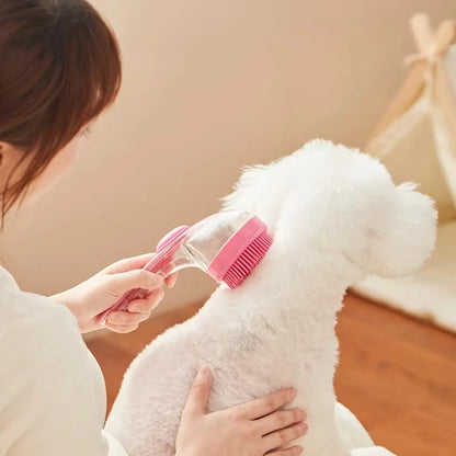 Soft Silicone Pet Bath Massage Brush