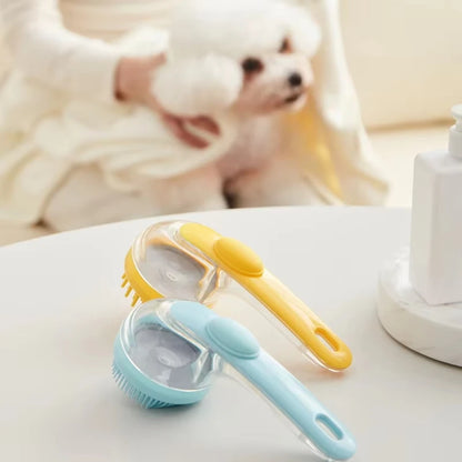 Soft Silicone Pet Bath Massage Brush