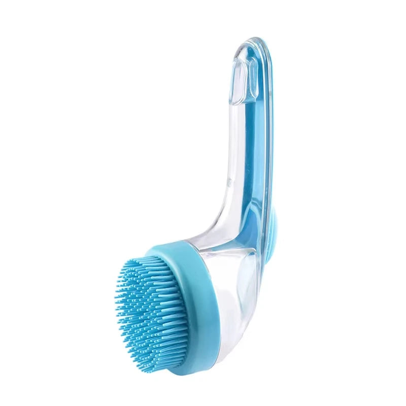 Soft Silicone Pet Bath Massage Brush