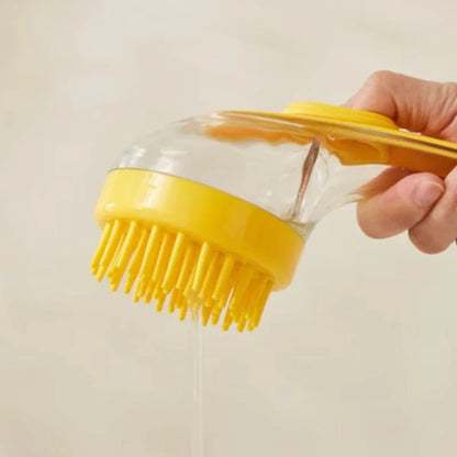 Soft Silicone Pet Bath Massage Brush