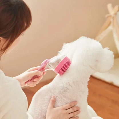 Soft Silicone Pet Bath Massage Brush